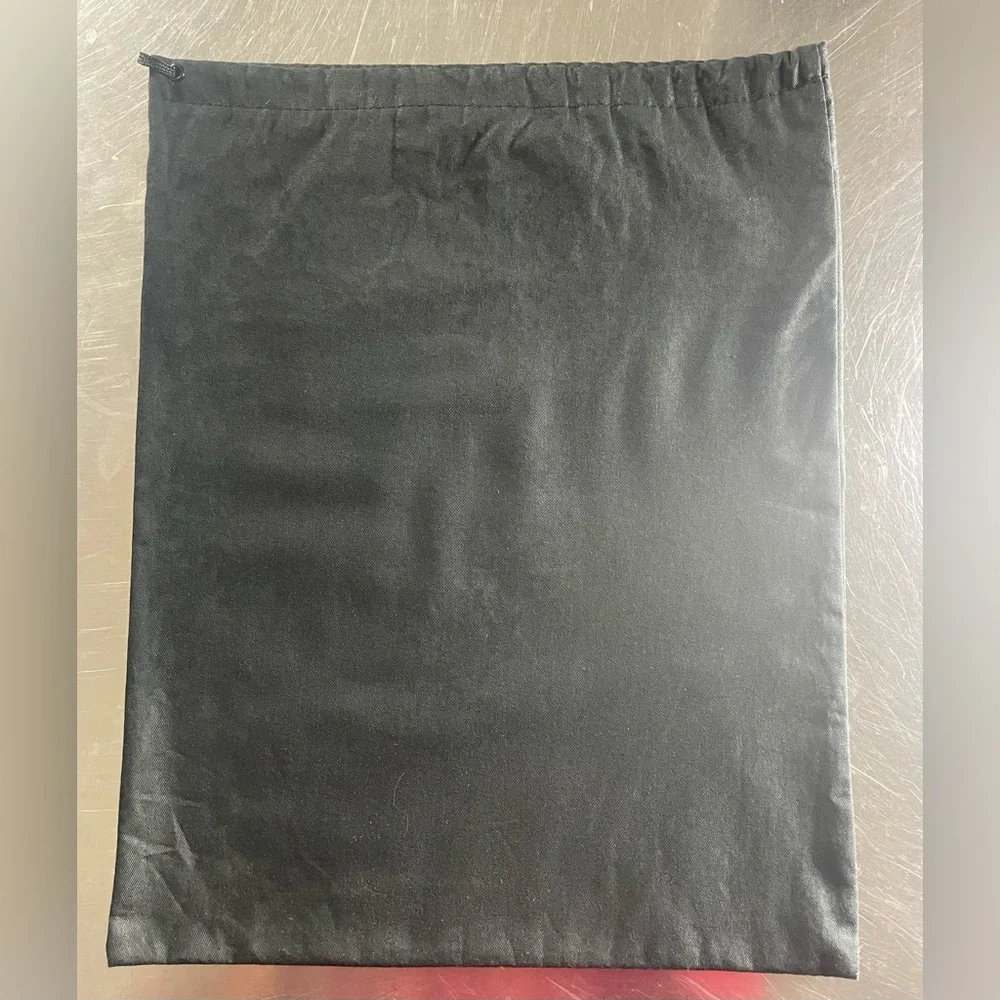 SAINT LAURENT Black Drawstring Dust Bag